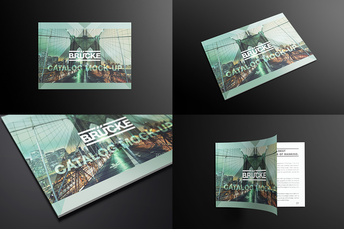 Landscape Magazine / Catalog Mockup, a Print Template by ItemBridge (Photo 2 of 5)