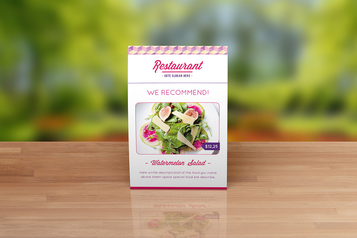 Design Food Menu 2, a Brochure Template by Luuqas Design (Photo 8 of 9)
