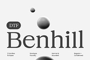 DTF Benhill - Serif Family, a Font by Dora Typefoundry (Thumbnail 11 of 11)