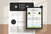 Brand Boards Set 2, a Branding & Logo Template by Creatif Foundry (Thumbnail 1 of 8)
