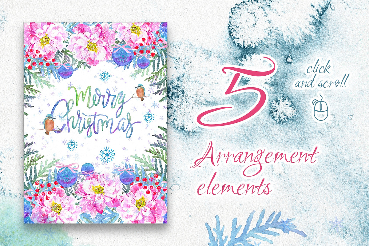 Winter Graphic Set. +10 PSD, an Animal Illustration by lapi-olesya (Photo 5 of 9)