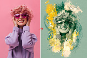 Mixed Media Wall Art Photo Effect, an Action Add-On by MRI STUDIO (Thumbnail 12 of 18)