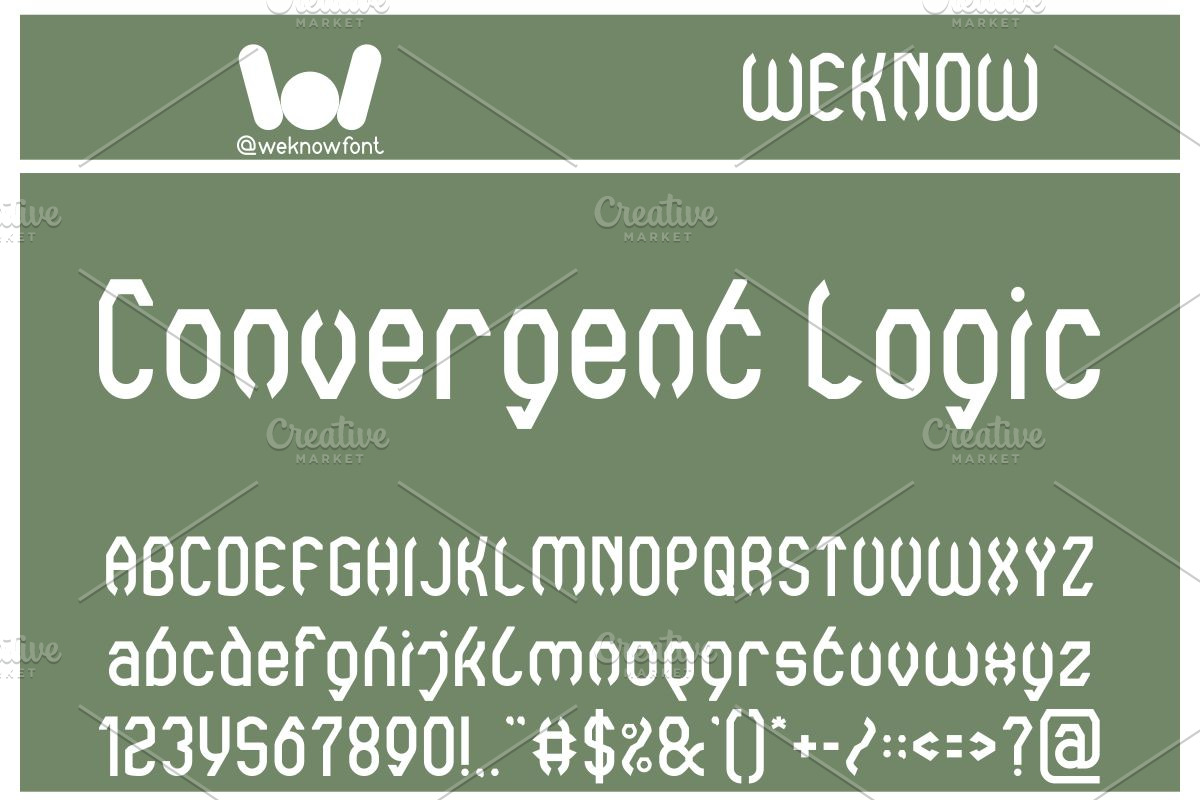 Simplify Optimize font, a Font by weknow (Photo 2 of 8)