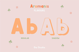 Aromanis Sweet Font Bonus