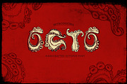 Octo - A hand lettering Octopus font, a Font by Plainly Simple Store (Thumbnail 2 of 11)