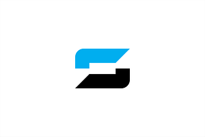 S company logo template.