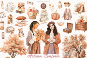 Autumn Comforts Collection, a Seasonal Illustration by PeDe Designs (Thumbnail 2 of 20)