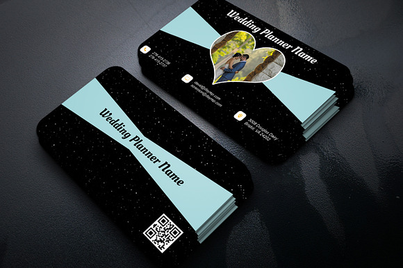 Wedding Planner Business Card Card preview 6