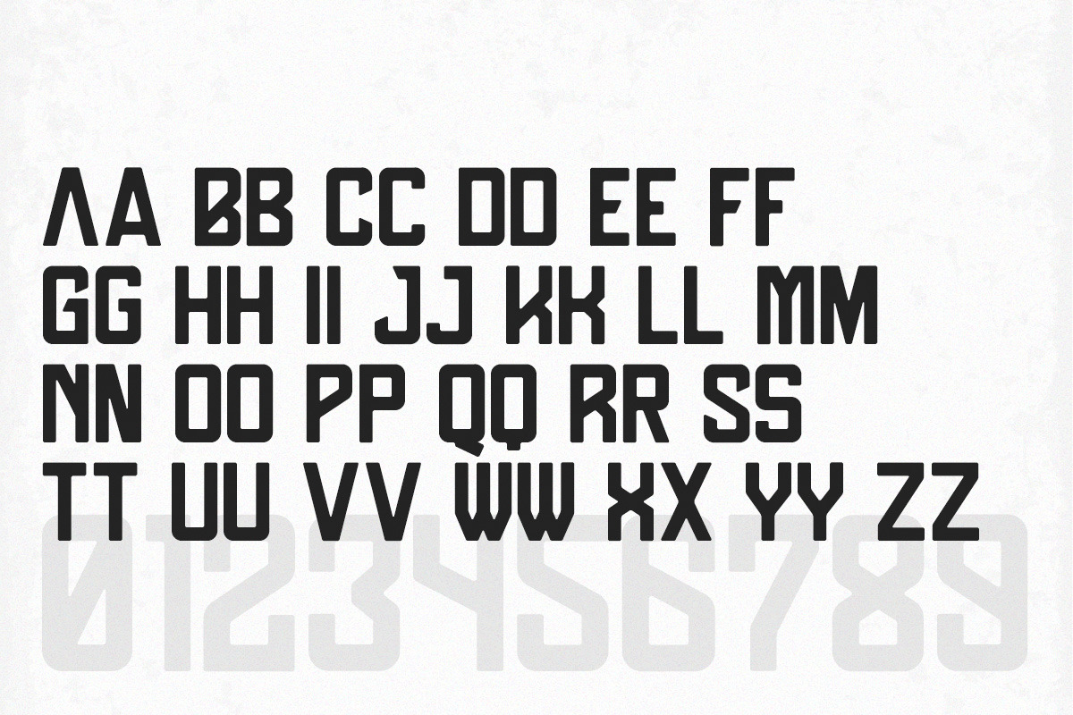 Django Vintage Font preview 5