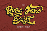 Rose Jane, a Script Font by asfgraphics (Thumbnail 1 of 8)