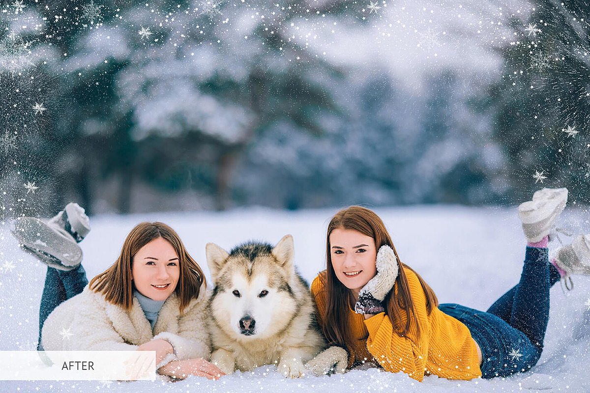 Winter Overlays Photoshop, a Plug-in Add-On by FixThePhoto (Photo 29 of 32)