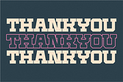 Chunky Varsity - Condensed Slab, a Slab Serif Font by Pian45 Studio (Thumbnail 8 of 8)