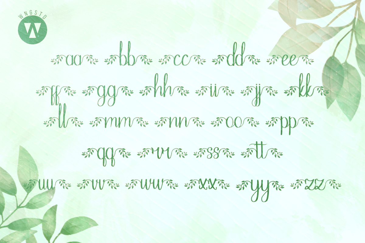 Hayati, a Script Font by Wangsinawang Studio (Photo 4 of 10)