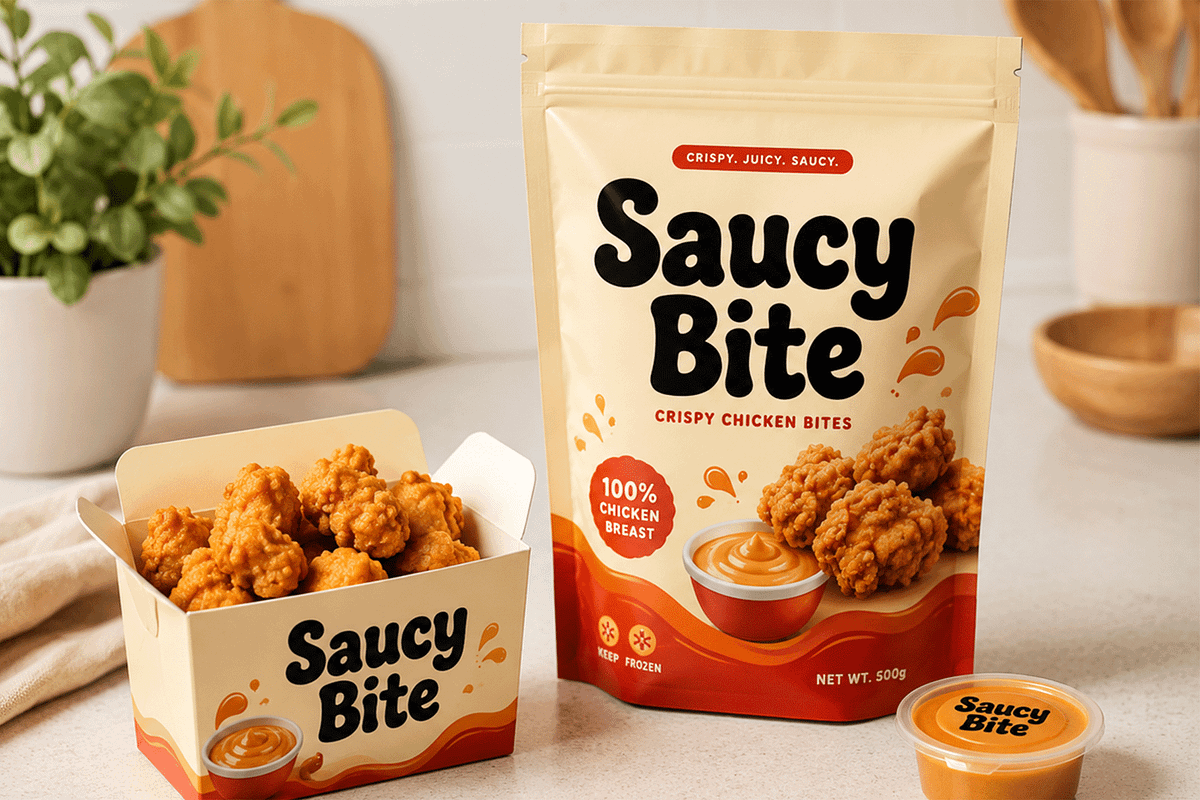 Saucy Bite - Playful Display Font, a Handwritten Font by overlaytemplates (Photo 2 of 5)
