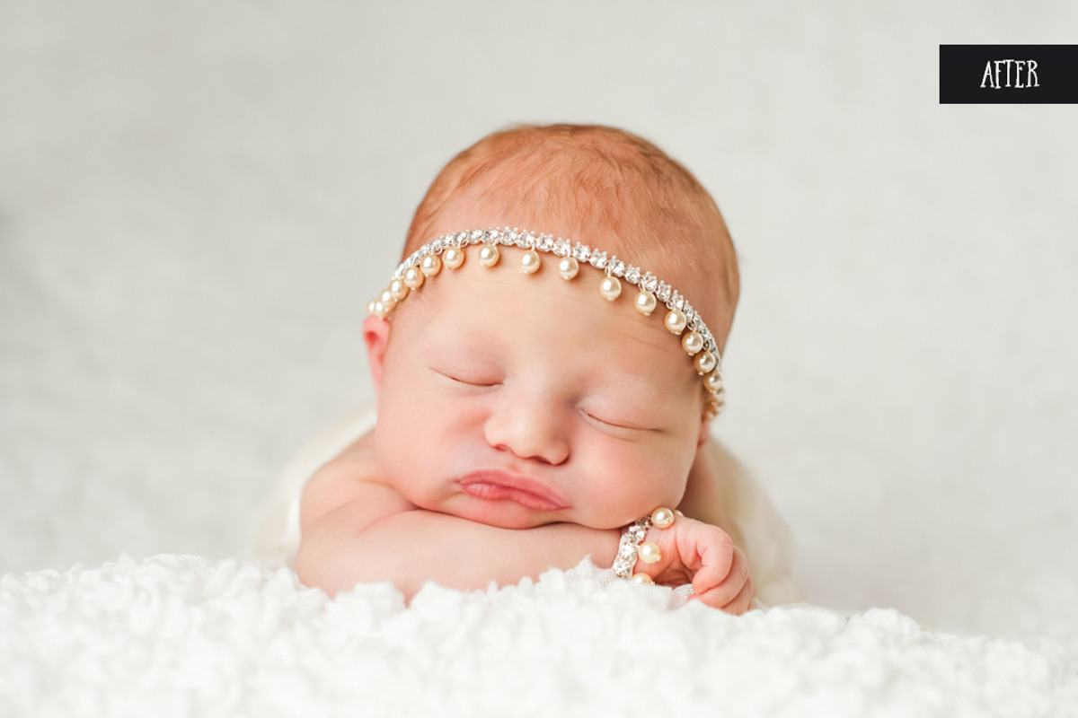 Newborn Lightroom preset and brushes, an Action Add-On by BeArt-Presets (Photo 8 of 12)