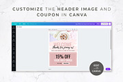 Canva & Mailchimp Template | Coupon, an Email Template by Thirty One Palms Studio (Thumbnail 5 of 6)