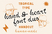 Hand & Heart Font Duo, a Handwritten Font by Tropical Type (Thumbnail 11 of 11)