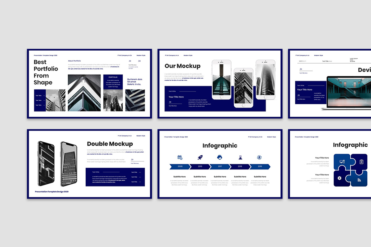 Shape PowerPoint & Google Slide, a Presentation Template by Raseuki