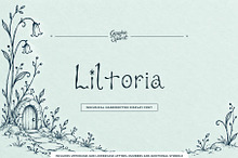 Liltoria Hand Drawn Display Font