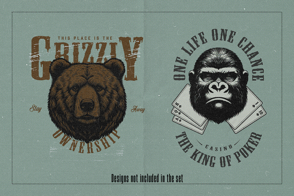 Wild Things - Animal Heads, an Animal Illustration by elliazidi.designs (Photo 4 of 5)
