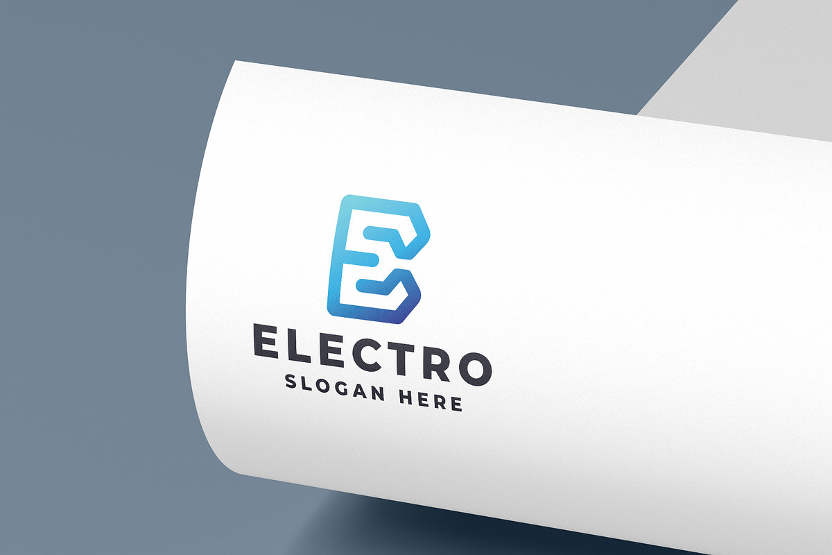 Electronic Tech Letter E Logo, a Branding & Logo Template by Design_Planet (Photo 2 of 2)
