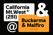Montreux, a Sans Serif Font by Umitype (Thumbnail 2 of 10)