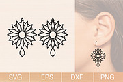 Summer Wood Earring SVG Bundle, an Object Graphic by jannatulpakhi (Thumbnail 3 of 9)