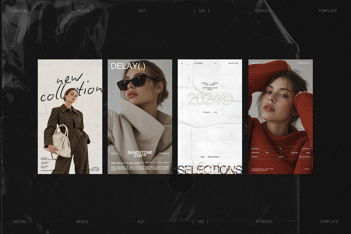 OREN | Instagram STORIES Bundle, a Social Media Template by Prapti Design (Photo 5 of 10)