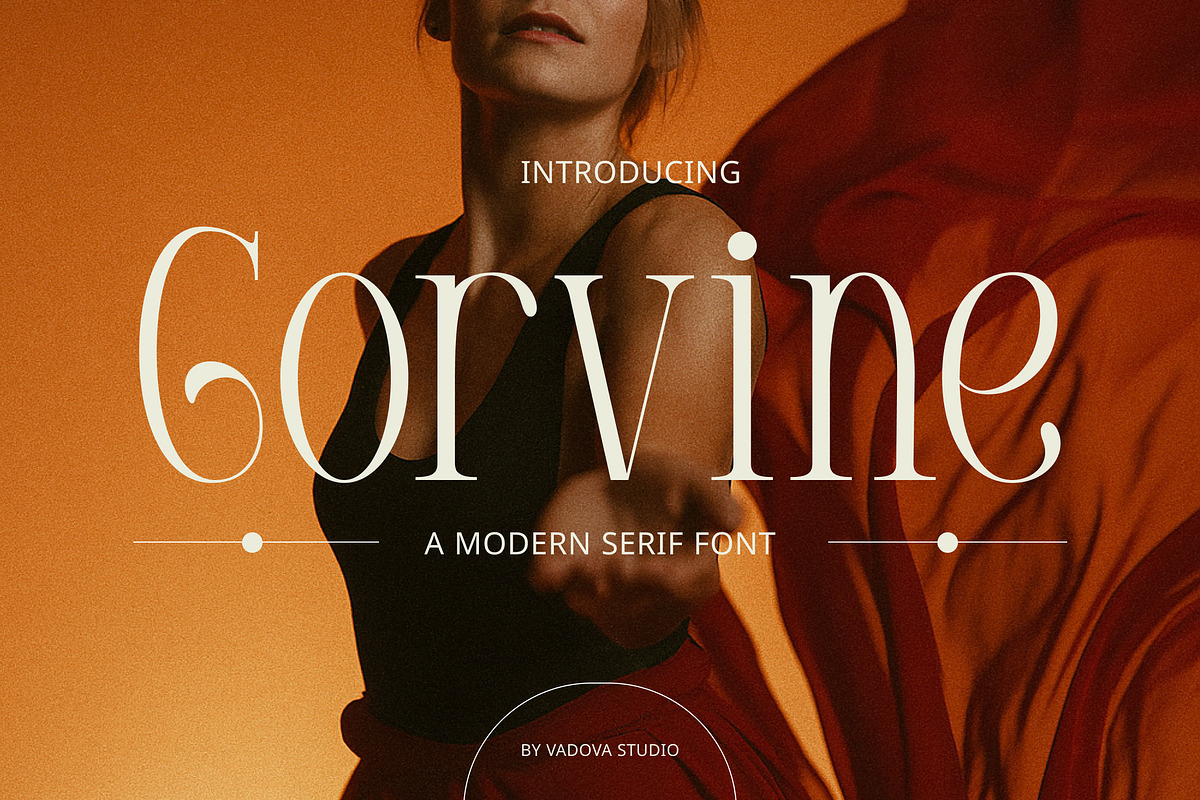 Gorvine – Modern Luxury Serif Font, a Serif Font by Vadovastd (Photo 9 of 9)