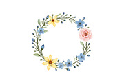 Spring Floral Wreath SVG Bundle, a Graphic by Gfx_Store (Thumbnail 2 of 13)