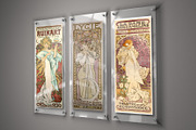 Glass frame for art mockup, a Product Mockup by PSD Market (Thumbnail 12 of 12)