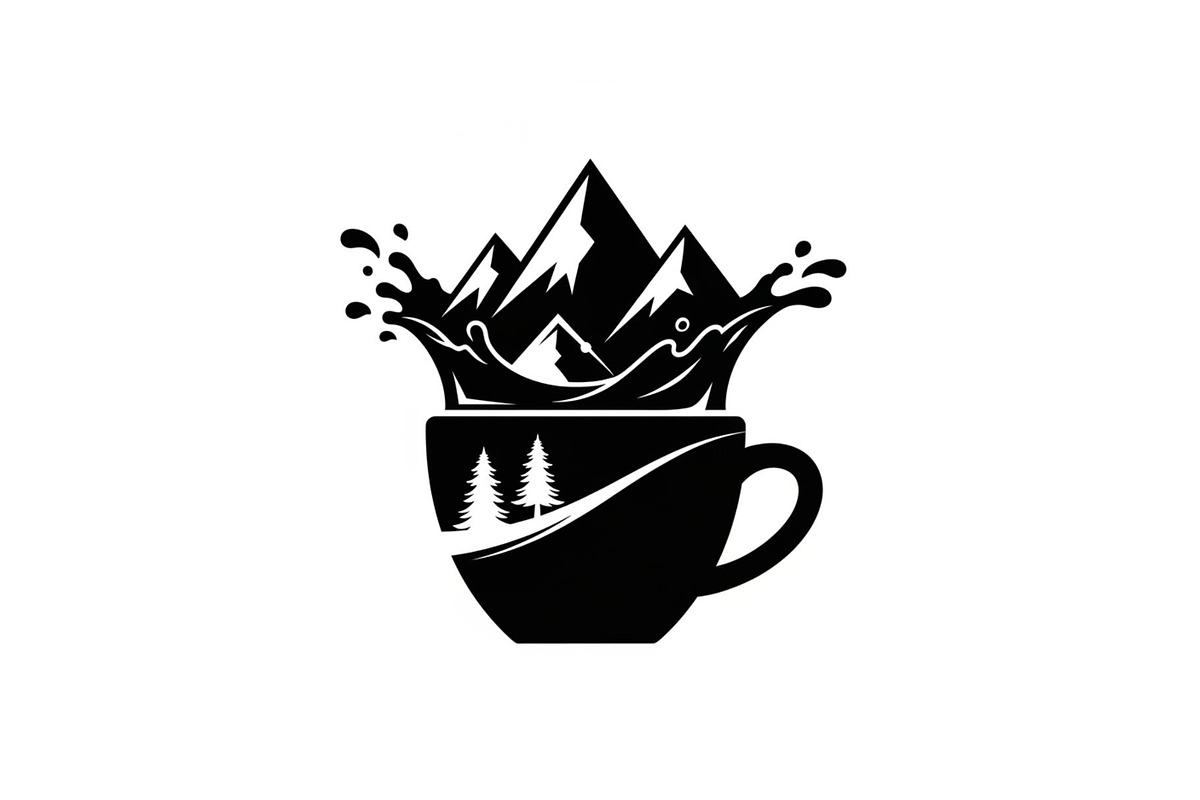Mountain Coffee Cup Design Bundle, an Illustration by yasushie (Photo 12 of 31)