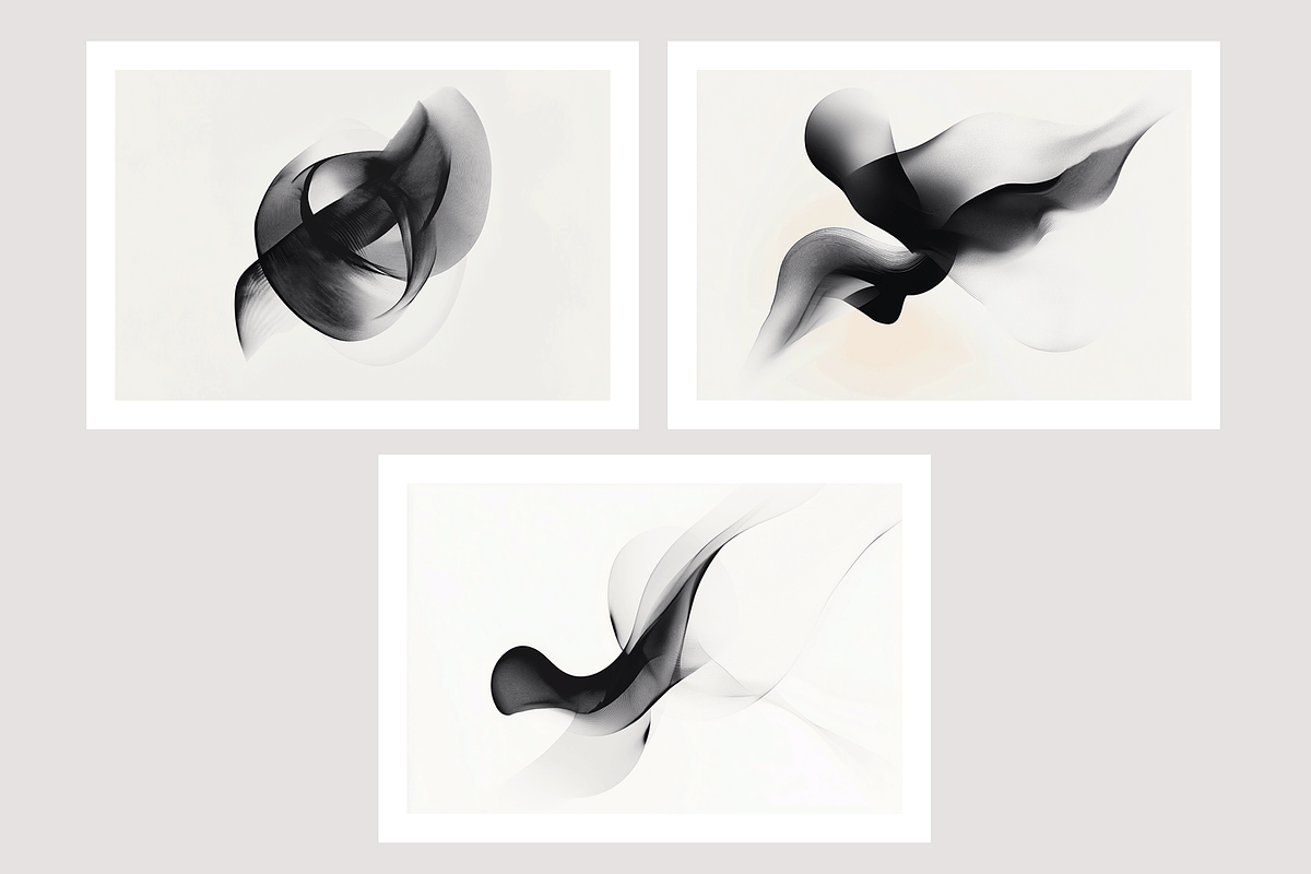 Miba Co · B&W Abstract Minimalism, a Texture Illustration by milatovar (Photo 5 of 20)