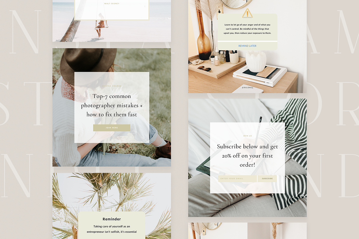 Social Media Pack | CANVA, a Social Media Template by Ralony (Photo 10 of 25)