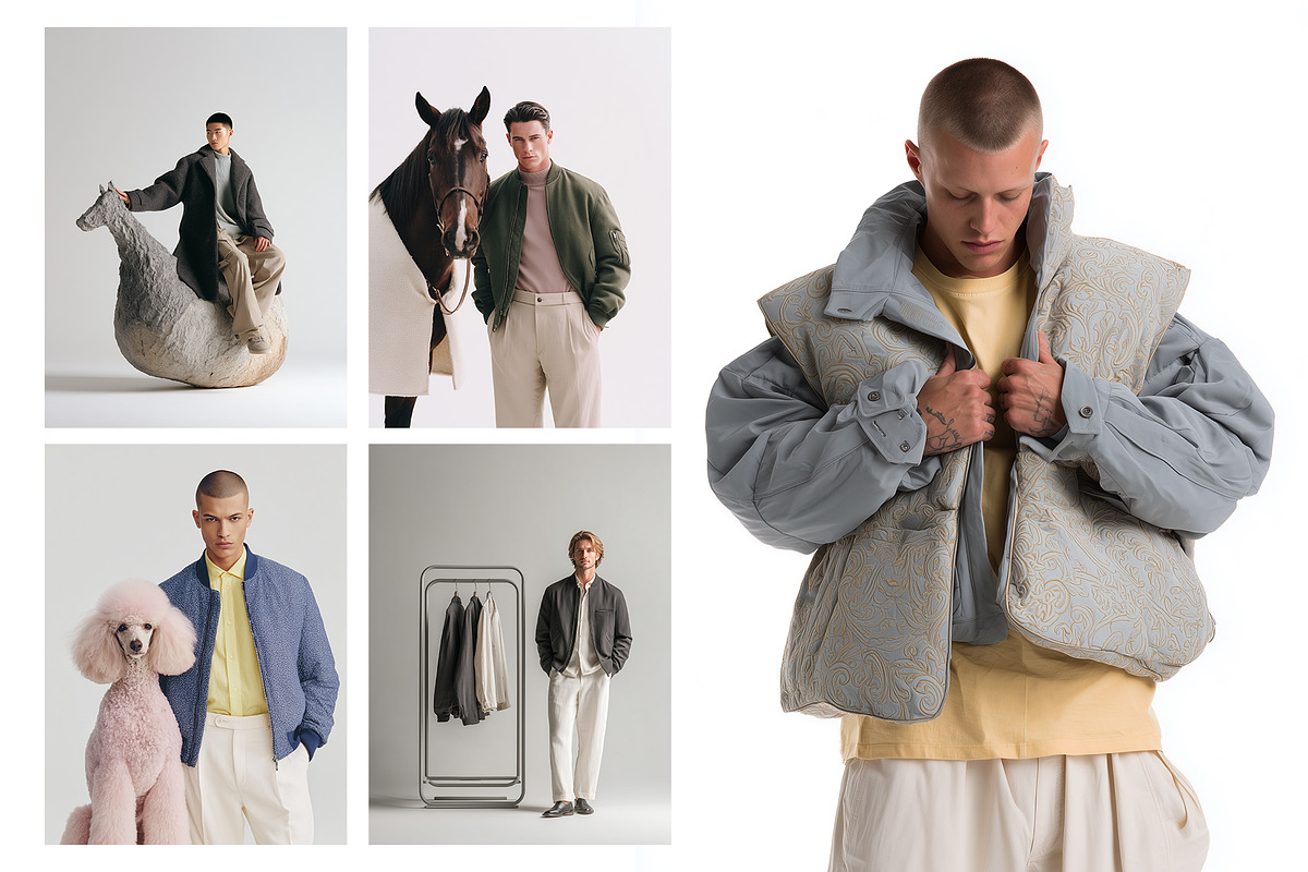 120 Men’s Fashion Editorial AI Image, a Beauty & Fashion Photo by Luxe (Photo 2 of 5)