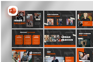 Urban Fashion Presentation Template