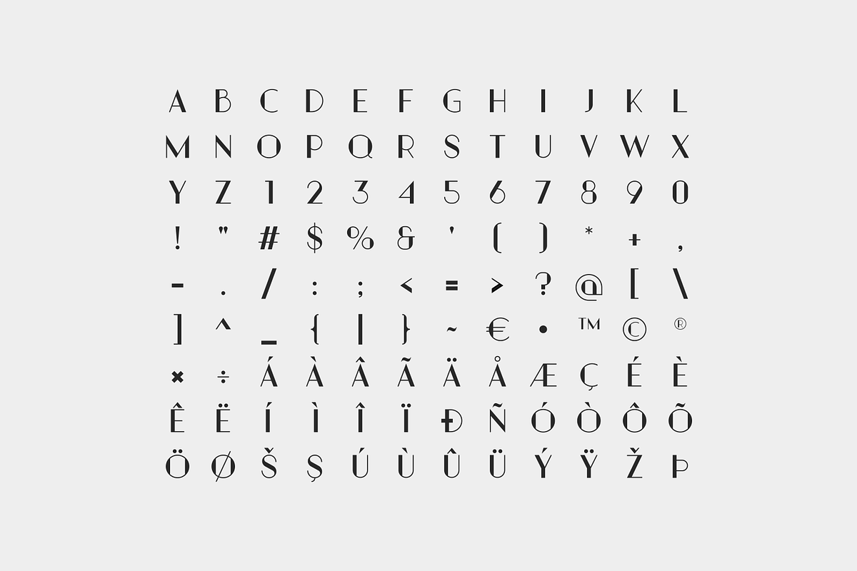 Partem Typeface preview 6