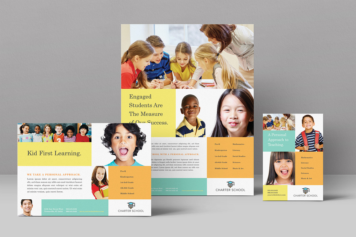 School Flyer Template, a Flyer Template by StockLayouts (Photo 1 of 3)