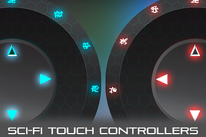 Virtual Joysticks Sci-Fi Pack