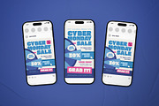 Cyber Monday Sale Promotion Flyer, a Flyer Template by The Good Store (Thumbnail 2 of 2)