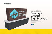 Frontage Church Sign Mockup, a Product Mockup by IFBdesign (Thumbnail 1 of 4)