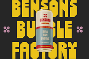 Benson, a Hank Makes Font, a Slab Serif Font by Hank Makes (Thumbnail 2 of 5)
