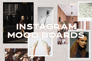 Vintage Mood Boards for Instagram