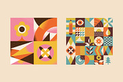 Geometric Pattern Compositions, a Decorative Illustration by Léo Alexandre (Thumbnail 6 of 25)