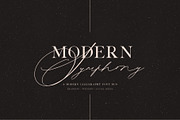 Modern Symphony Font Duo, a Serif Font by Calamar Studio (Thumbnail 1 of 21)