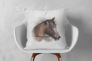 Portrait of a Horse II, an Animal Illustration by Digital Art Downloads (Thumbnail 1 of 4)