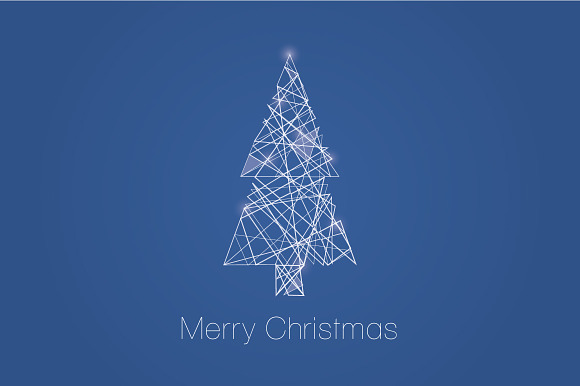 Vector Xmas Outline Illustrations
