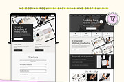 Minimal Portfolio Website, a Squarespace Template by Template Twist Shop (Thumbnail 8 of 10)