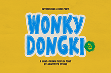 Wonky Dongki | Hand Drawn Display
