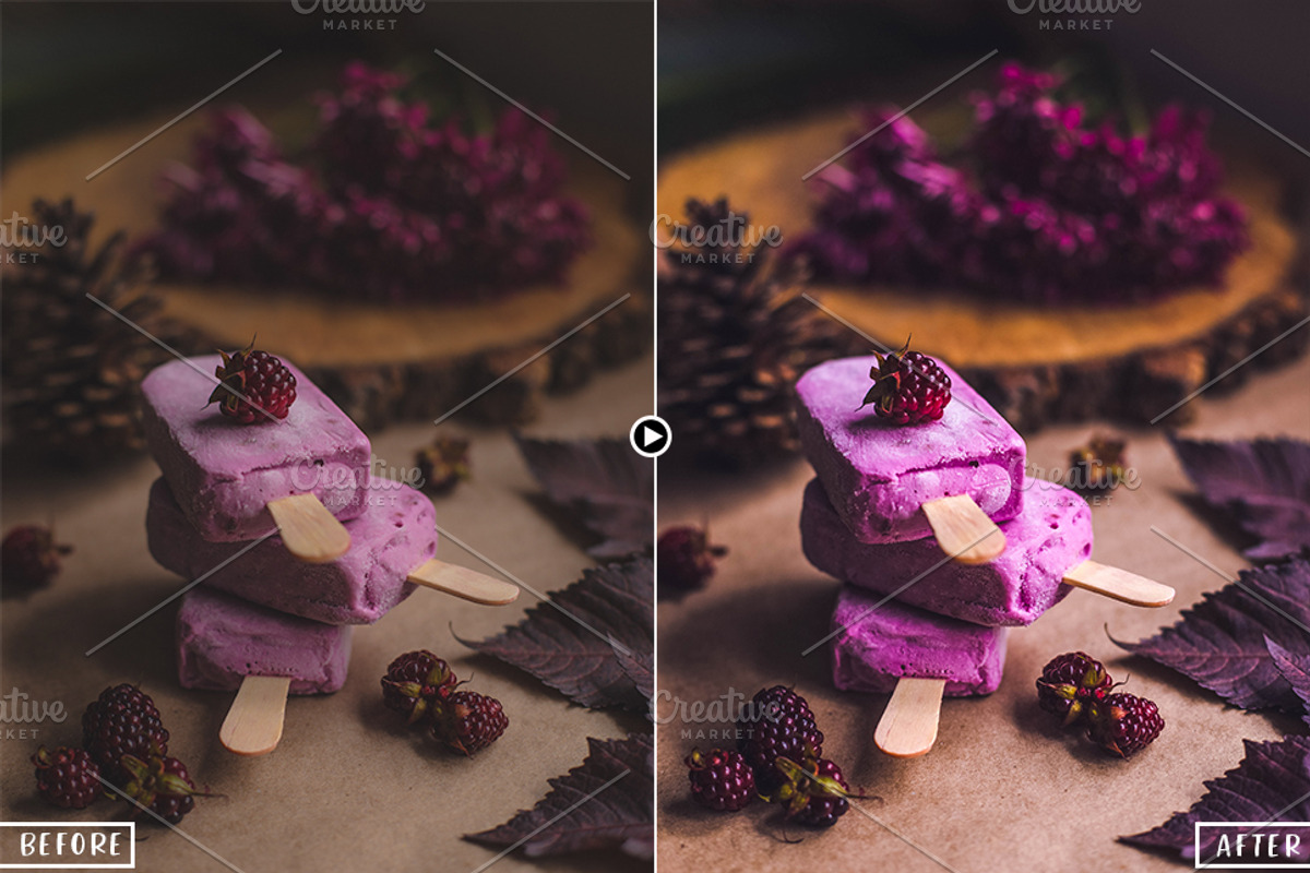 Food Photography Lightroom Presets, an Action Add-On by Presetsh.com (Photo 6 of 15)